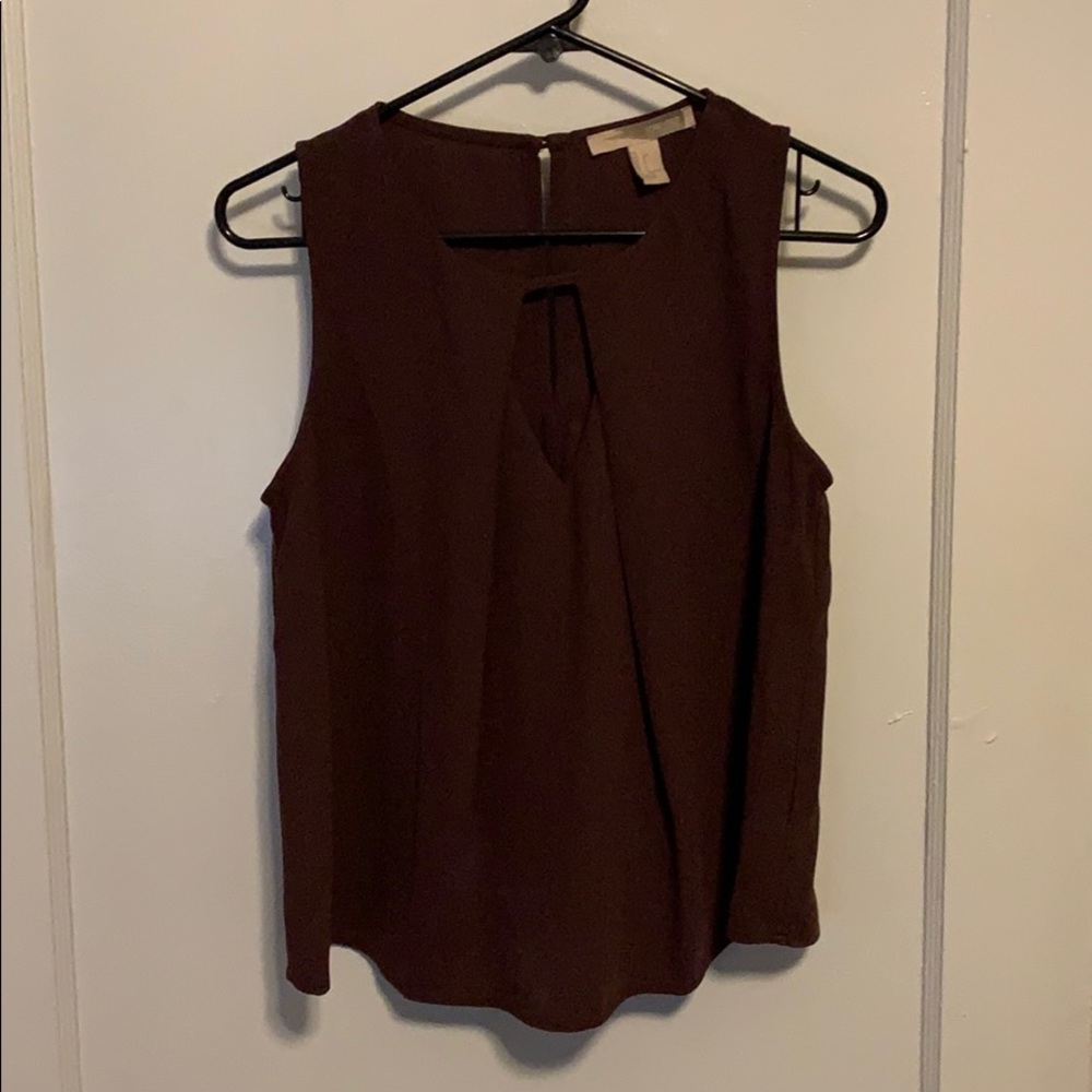 Purple blouse